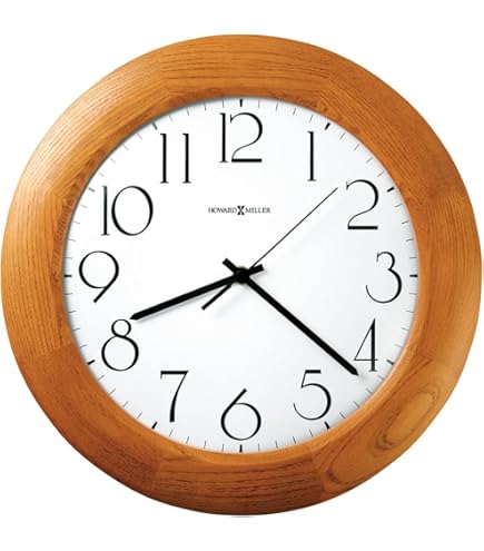 HOWARD MILLER 木製掛時計 Amazon.com: Howard Miller Santa Fe Wall Clock - Wooden Analog